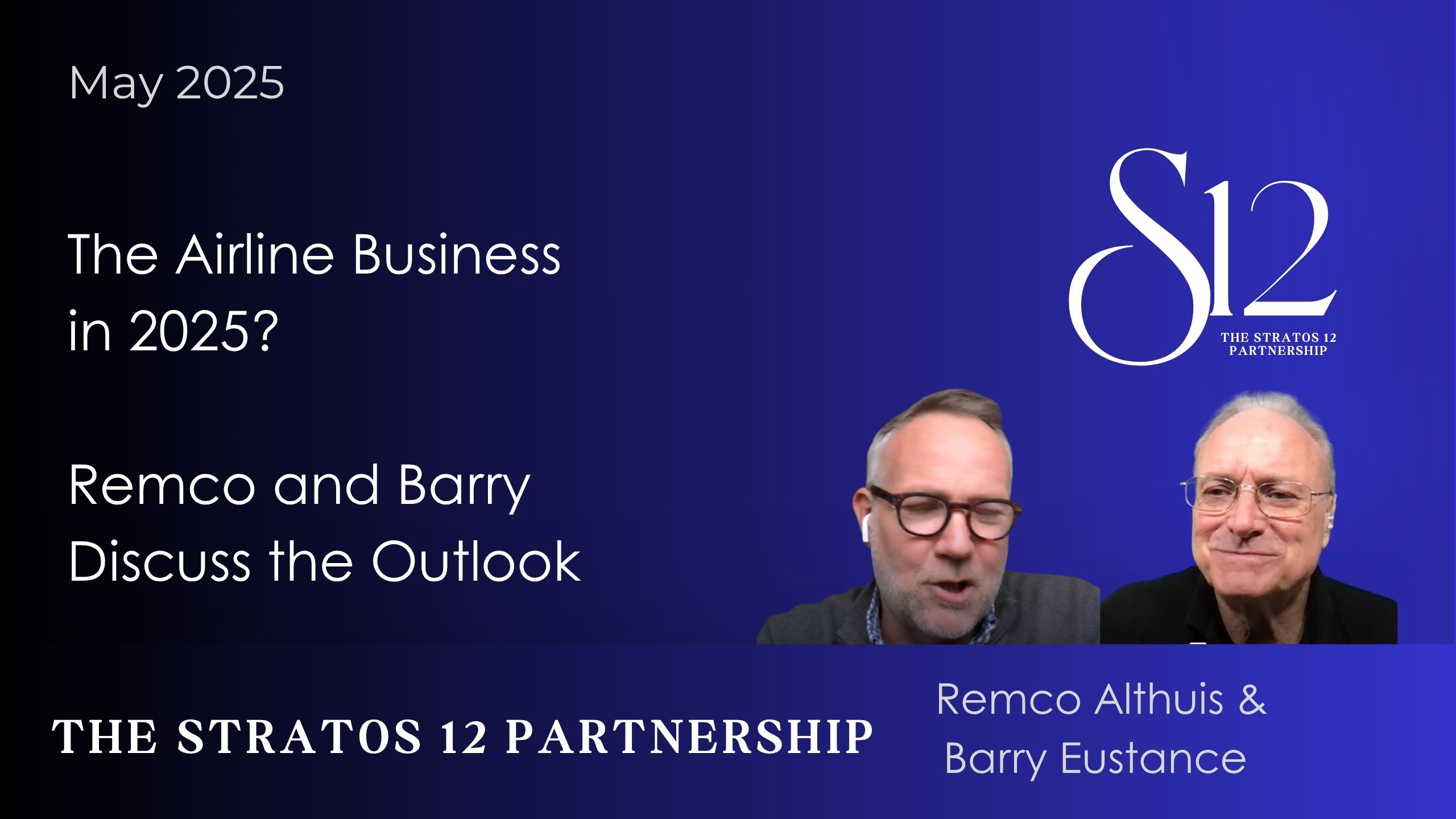 Airline CEO Remco Althuis and Barry Discuss What the Airline Industry May Look Like in 2050